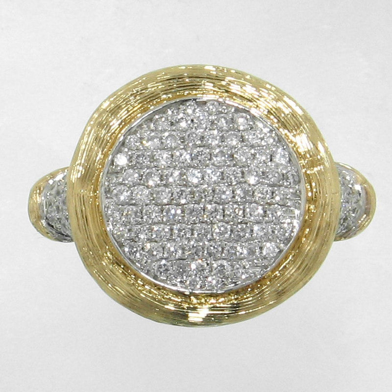 18k Yellow Gold & Diamond Ring - 496H-YG-Jayne New York-Renee Taylor Gallery
