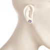 18K Jaipur Garnet Petite Stud Earrings - OB957 RG01 Y-Marco Bicego-Renee Taylor Gallery