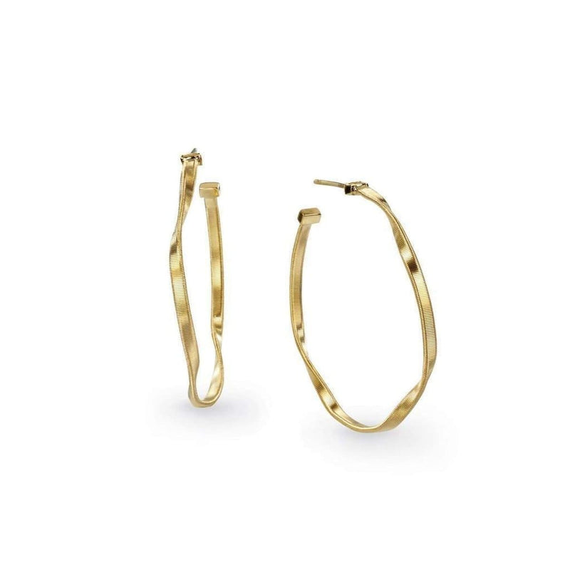 18K Marrakech Medium Hoop Earrings - OG256 Y-Marco Bicego-Renee Taylor Gallery