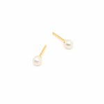 Veranas Pearl & CZ Stud Earrings - 19190656-Bernd Wolf-Renee Taylor Gallery