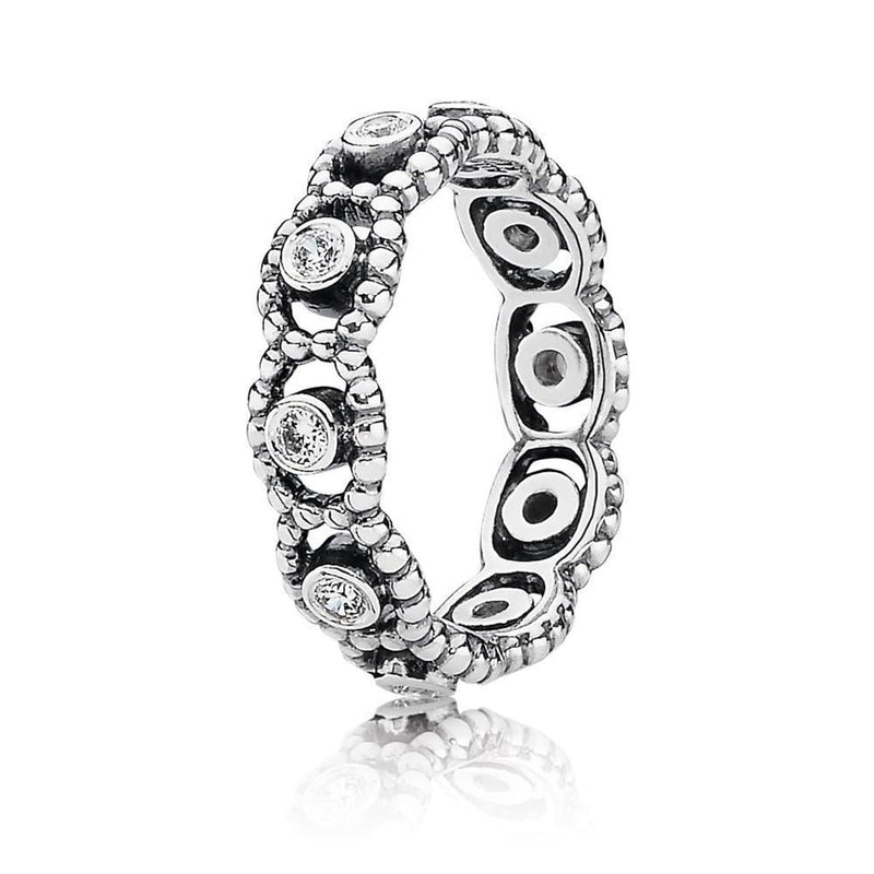Her Majesty Clear Cubic Zirconia Ring - 190881CZ-Pandora-Renee Taylor Gallery