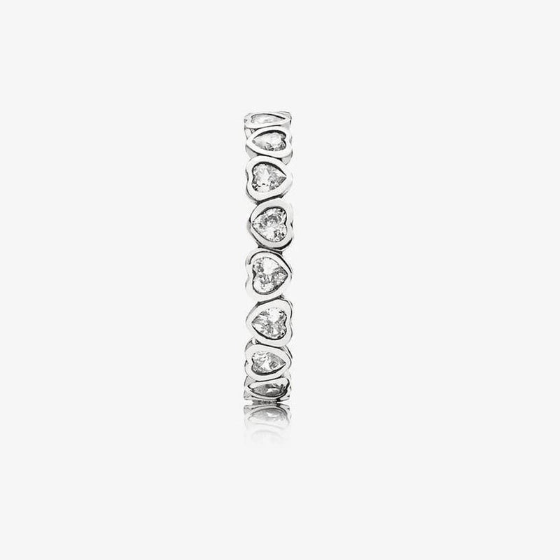 Forevermore Clear Cubic Zirconia Ring - 190897CZ-Pandora-Renee Taylor Gallery