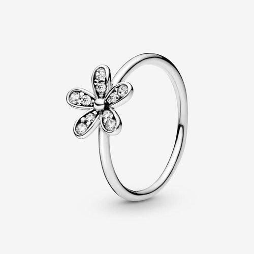 Dazzling Daisy Clear Cubic Zirconia Ring - 190932CZ-Pandora-Renee Taylor Gallery