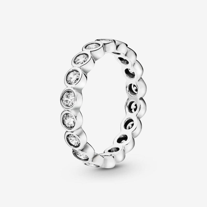 Alluring Brilliant Clear Cubic Zirconia Ring - 190942CZ-Pandora-Renee Taylor Gallery