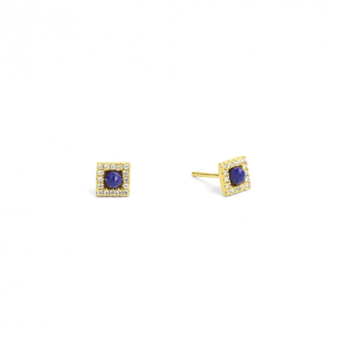 Abinia Lapislazuli Stud Earrings - 19107236-Bernd Wolf-Renee Taylor Gallery