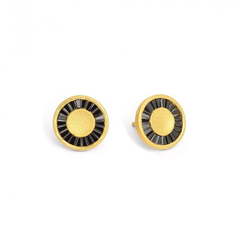 Sonito Black Spinel Stud Earrings - 19172496-Bernd Wolf-Renee Taylor Gallery