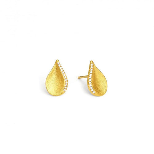 Aquina Zirconia Stud Earrings - 19177156-Bernd Wolf-Renee Taylor Gallery