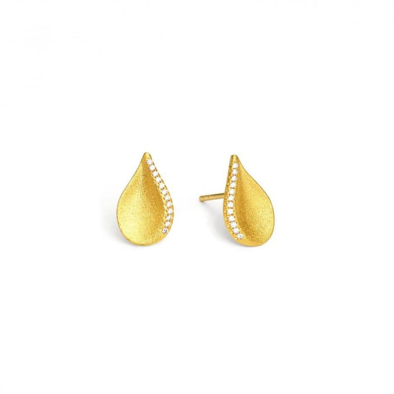 Aquina Zirconia Stud Earrings - 19177156-Bernd Wolf-Renee Taylor Gallery