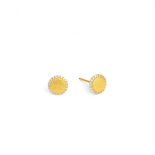 Suntina Zirconia Stud Earrings - 19188156-Bernd Wolf-Renee Taylor Gallery