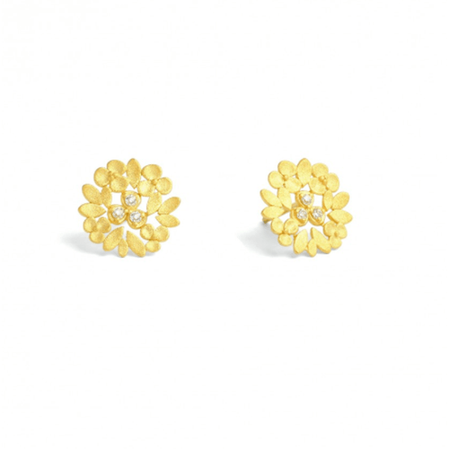Liami Zirconia Stud Earrings - 19280156-Bernd Wolf-Renee Taylor Gallery