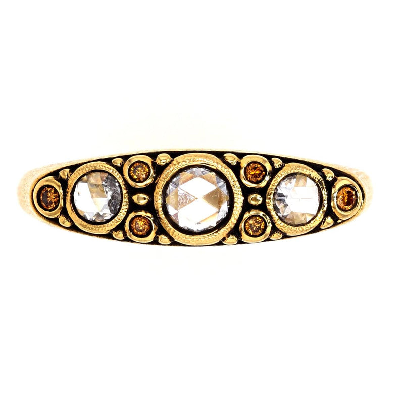 18K Victorian Diamond Ring - R-83-Alex Sepkus-Renee Taylor Gallery