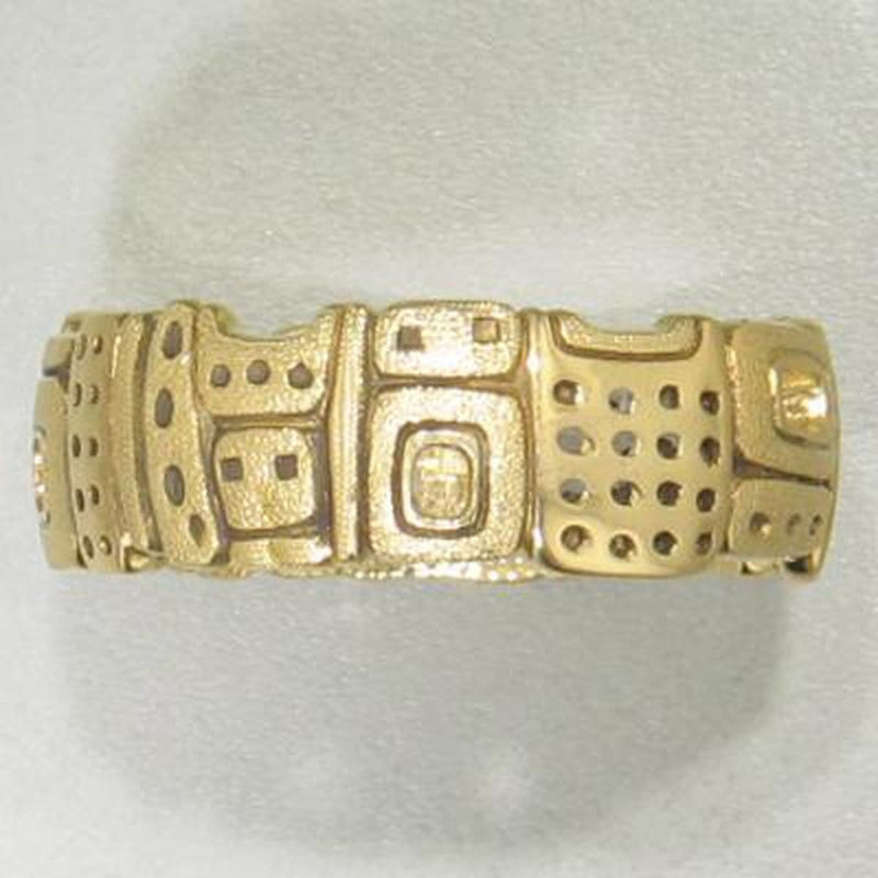 18K Old Path Band - R-144-Alex Sepkus-Renee Taylor Gallery