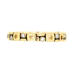 18K Yellow Gold Micro Windows Diamond Band - R-119-Alex Sepkus-Renee Taylor Gallery