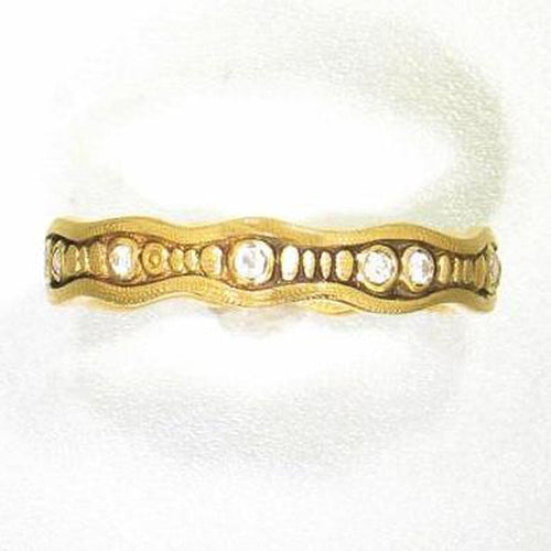 18K Sparkling Stream Diamond Band - R-124-Alex Sepkus-Renee Taylor Gallery