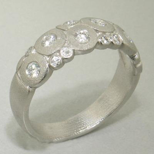 Platinum Candy Diamond Dome Ring - R-122PD-Alex Sepkus-Renee Taylor Gallery