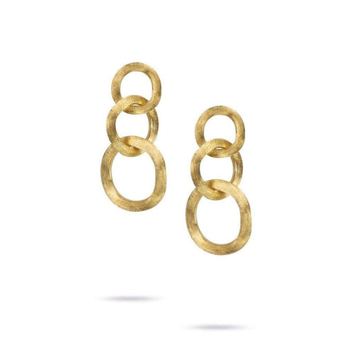 18K Jaipur Link Earrings - OB940 P Y-Marco Bicego-Renee Taylor Gallery