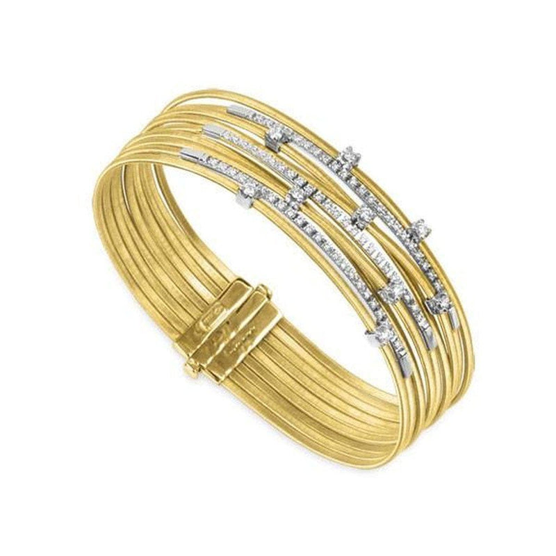 18K Goa Diamond Bracelet - BG686 B2 YW-Marco Bicego-Renee Taylor Gallery