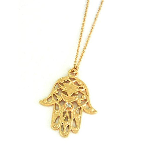14K Gold Necklace & Diamond - M2163-Marika-Renee Taylor Gallery