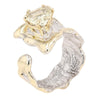 14K Gold & Crystalline Silver Margarita Quartz Ring - 21892-Shelli Kahl-Renee Taylor Gallery