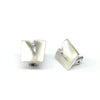 Sterling Silver White Sapphire Earrings - 02/84811-Breuning-Renee Taylor Gallery
