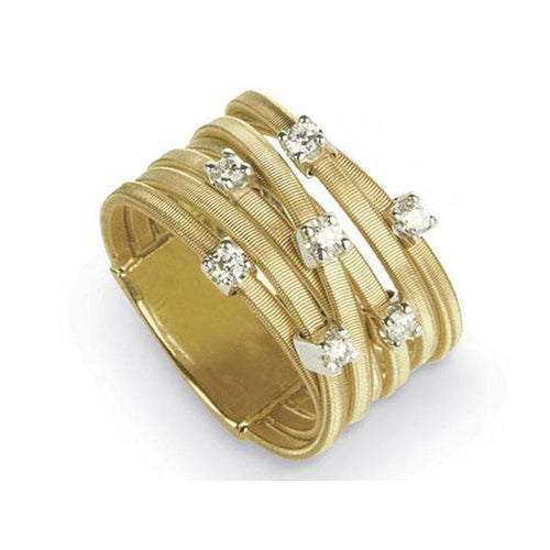 18K Goa Diamond Ring - AG277 B YW-Marco Bicego-Renee Taylor Gallery