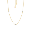 18k Yellow Gold & Diamond Necklace - 001317AYCHD0-Roberto Coin-Renee Taylor Gallery