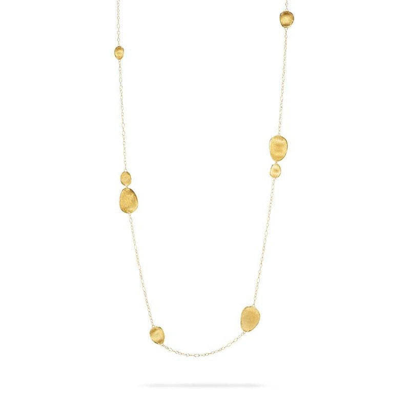 18K Lunaria Necklace - CB1790 Y 39.25"-Marco Bicego-Renee Taylor Gallery