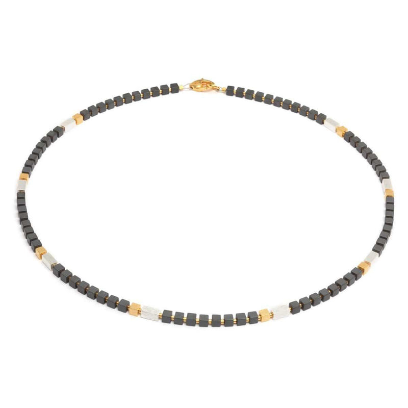 Cobiwi Hematite Necklace - 84456276-Bernd Wolf-Renee Taylor Gallery