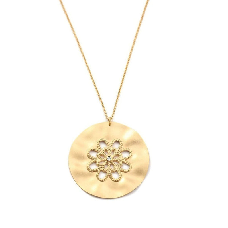 14K Gold & Diamond Necklace - M2592-Marika-Renee Taylor Gallery