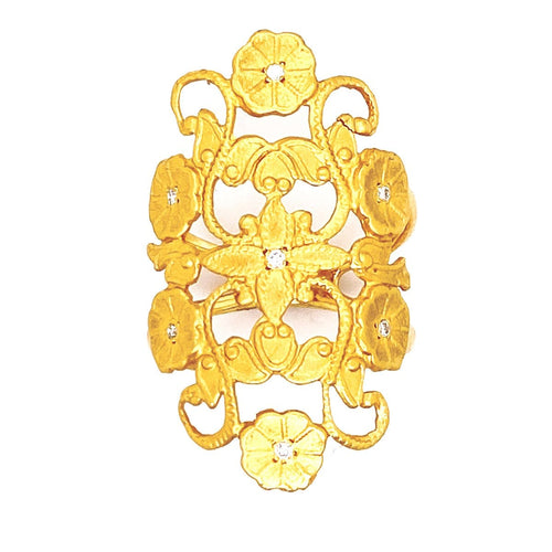 Marika 14k Gold & Diamond Ring - M3957-Marika-Renee Taylor Gallery