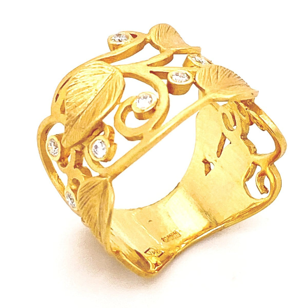 Marika 14k Gold & Diamond Ring - MA4036-Marika-Renee Taylor Gallery