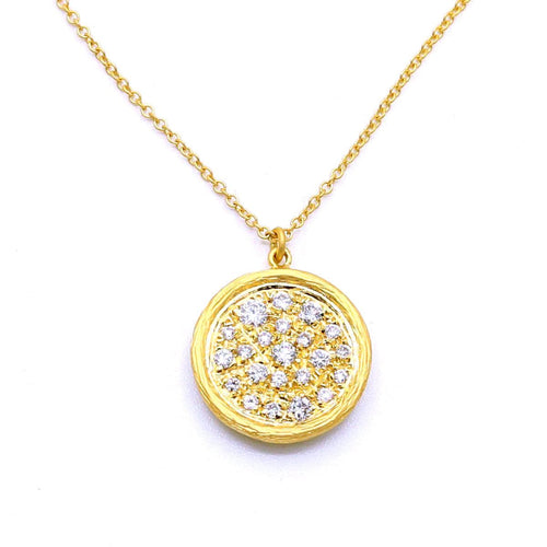 Marika 14k Gold & Diamond Necklace - M4187-Marika-Renee Taylor Gallery
