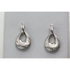 Sterling Silver Diamond Earrings - 11/84850-Breuning-Renee Taylor Gallery
