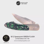 Spearpoint Green Flash Limited Edition - B12 GREEN FLASH