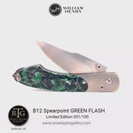 Spearpoint Green Flash Limited Edition - B12 GREEN FLASH