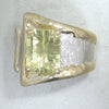 14K Gold & Crystalline Silver Margarita Quartz Ring - 29007-Shelli Kahl-Renee Taylor Gallery