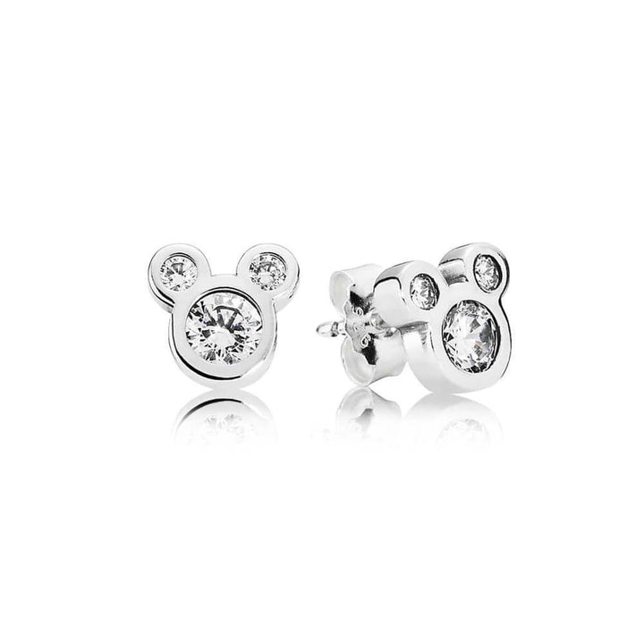 Disney Dazzling Mickey Earrings - 290577CZ-Pandora-Renee Taylor Gallery