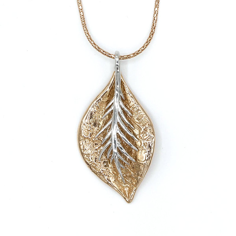 14k Gold Pendant - 669LR-RW+RCH-Leon Israel Designs-Renee Taylor Gallery