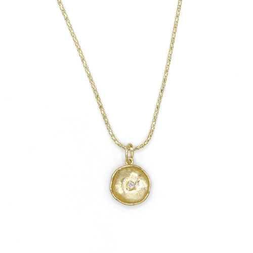 14k Gold & Diamond Pendant - 809D-Y+YCH-Leon Israel Designs-Renee Taylor Gallery