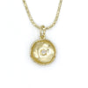 14k Gold & Diamond Pendant - 809D-Y+YCH-Leon Israel Designs-Renee Taylor Gallery