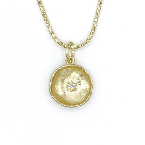 14k Gold & Diamond Pendant - 809D-Y+YCH-Leon Israel Designs-Renee Taylor Gallery