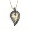 14k Gold & Black Silver Pendant - 667BG-YB+YCH-Leon Israel Designs-Renee Taylor Gallery