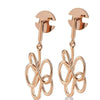 Rose Gold Plated Sterling Silver Earrings - 14/02626-Breuning-Renee Taylor Gallery