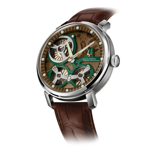 Spaceview 2020 Watch - Brown-Accutron-Renee Taylor Gallery