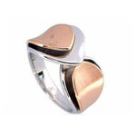 Rose Gold Plated Sterling Silver Ring - 44/03290-Breuning-Renee Taylor Gallery