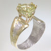 14K Gold & Crystalline Silver Margarita Quartz Ring - 30568-Shelli Kahl-Renee Taylor Gallery