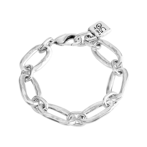 Awesome Sterling Silver Plated Bracelet - PUL0949MTL0000M-UNO de 50-Renee Taylor Gallery