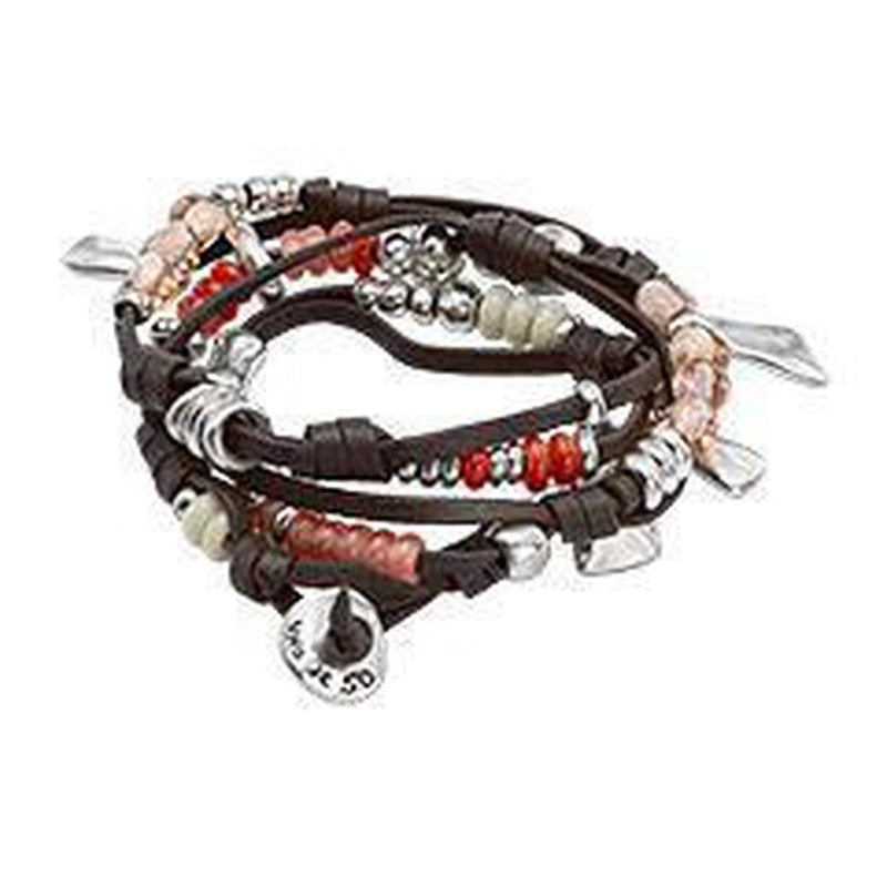Summer Vibes Sterling Silver Plated Bracelet - PUL1392CRLMAR0M-UNO de 50-Renee Taylor Gallery