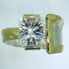 14K Gold & Crystalline Silver White Topaz Ring - 30823-Shelli Kahl-Renee Taylor Gallery