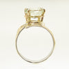 14K Gold & Crystalline Silver Prasiolite Ring - 32853-Shelli Kahl-Renee Taylor Gallery
